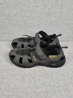 Teva Forebay Fishing/Hiking/Outdoor Sandals Dark Gray Mens Sz 14